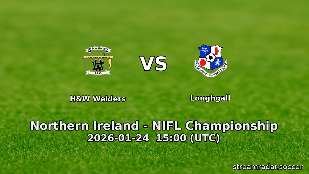 H&W Welders vs Loughgall