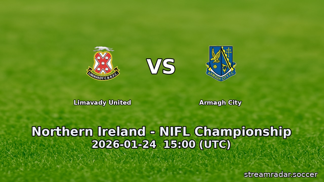 Limavady United vs Armagh City
