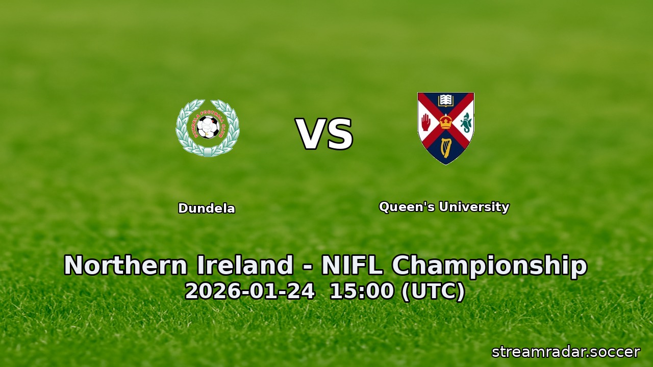 Dundela vs Queen's University