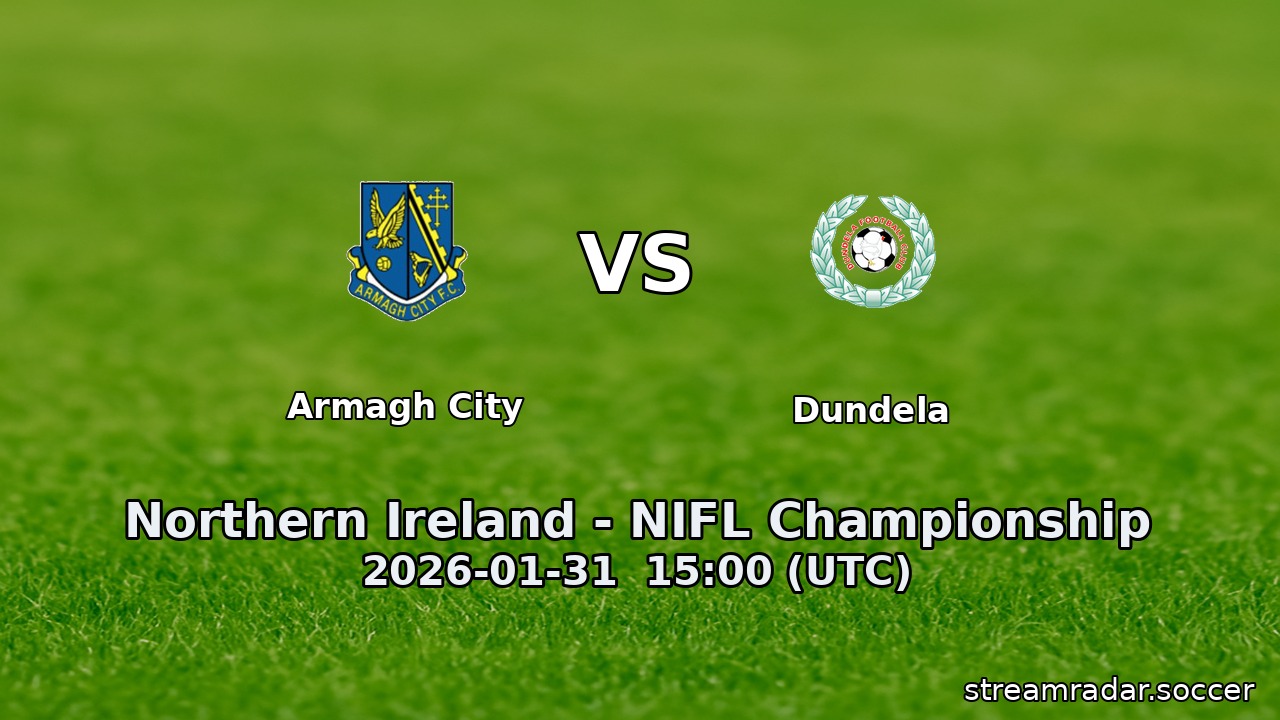 Armagh City vs Dundela