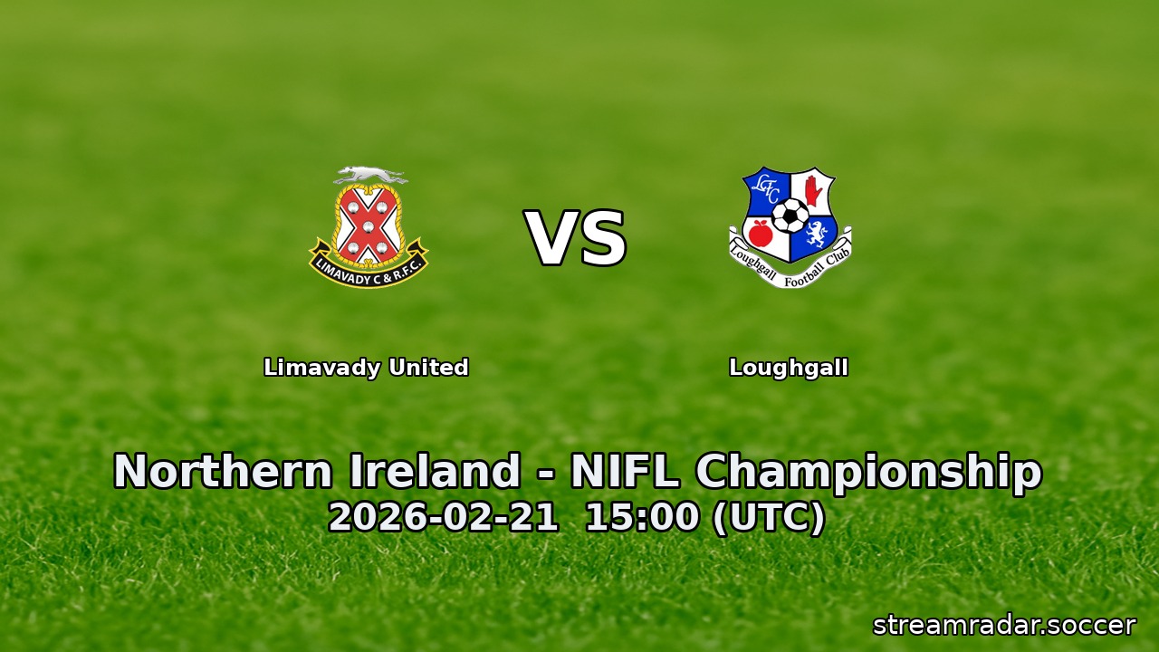 Limavady United vs Loughgall