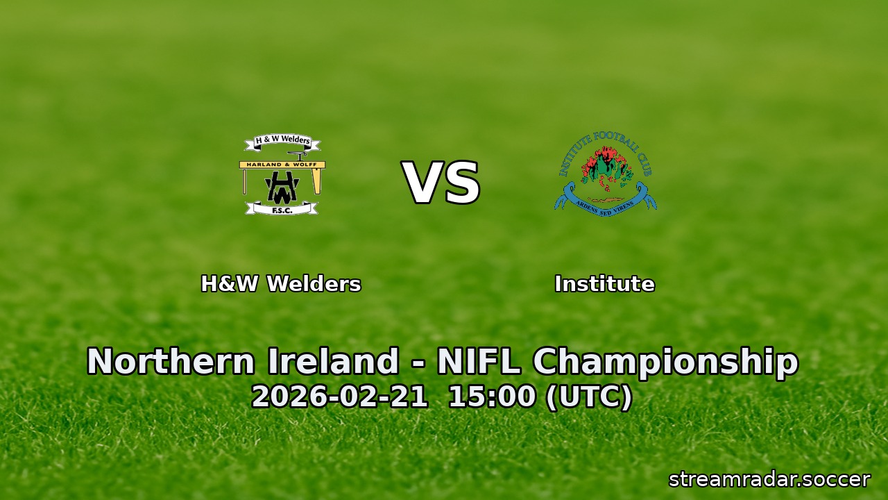 H&W Welders vs Institute