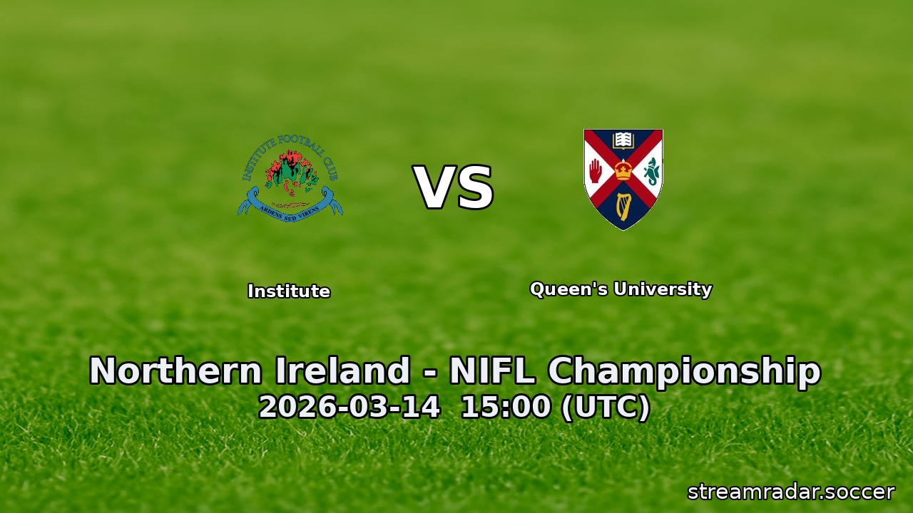 Institute vs Queen's University