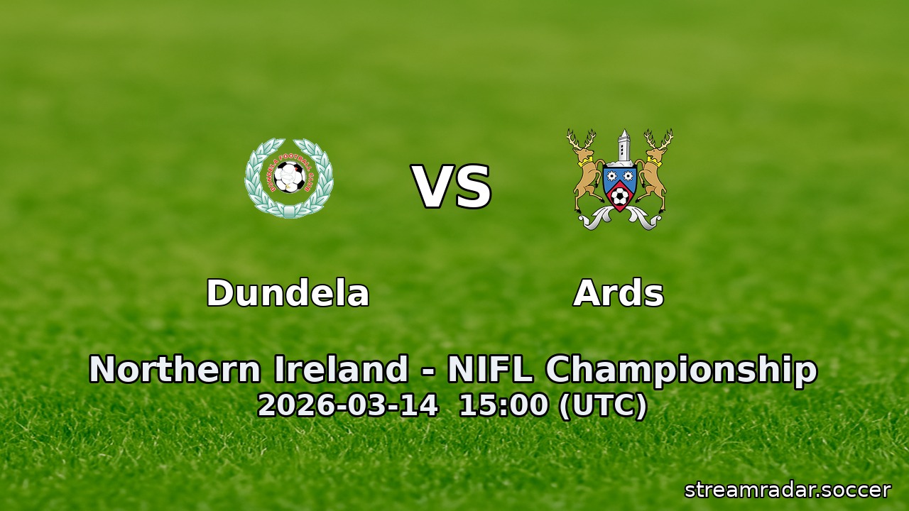 Dundela vs Ards