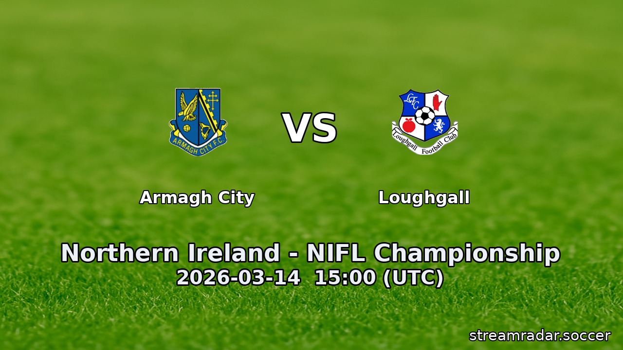 Armagh City vs Loughgall