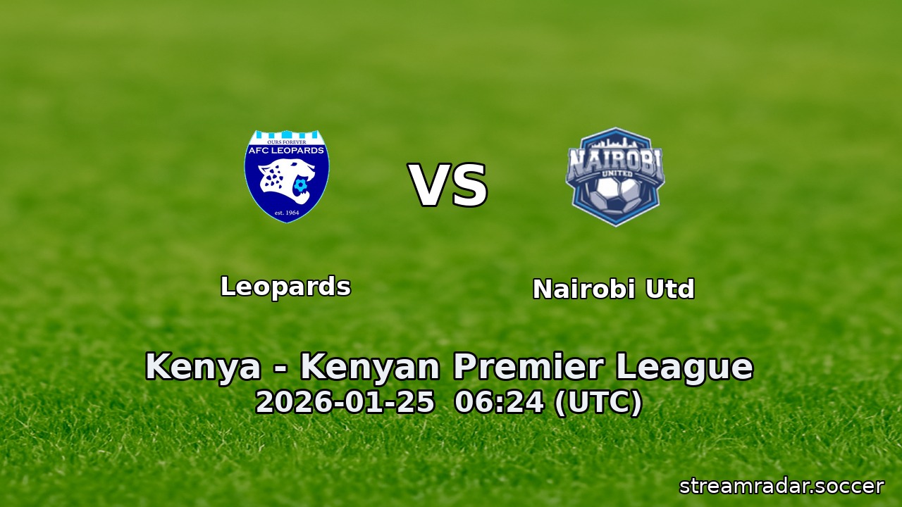 Leopards vs Nairobi Utd