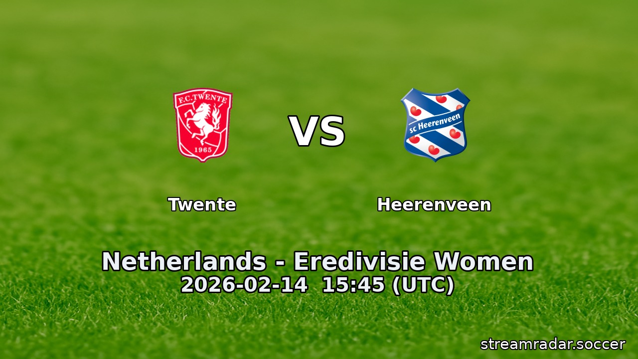 Twente vs Heerenveen