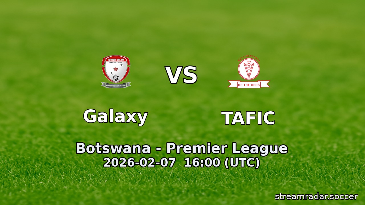 Galaxy vs TAFIC