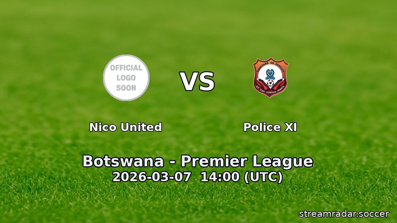 Nico United vs Police XI