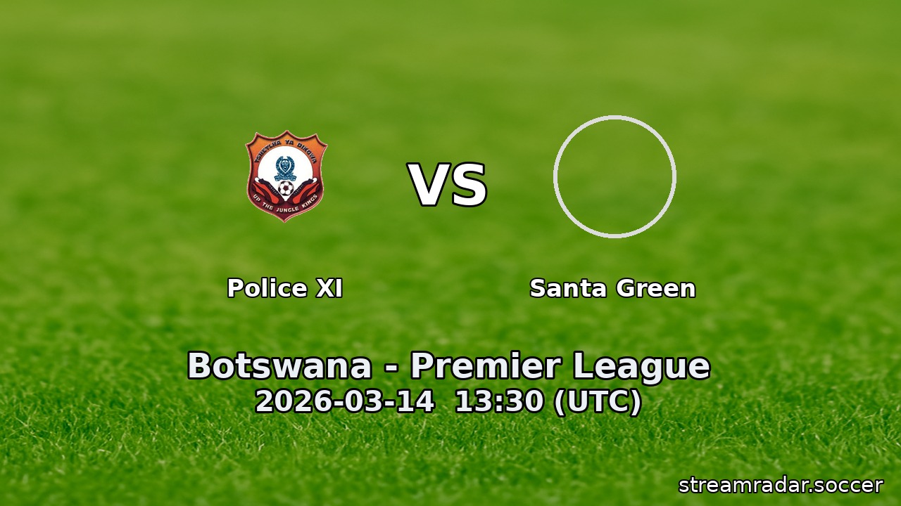 Police XI vs Santa Green