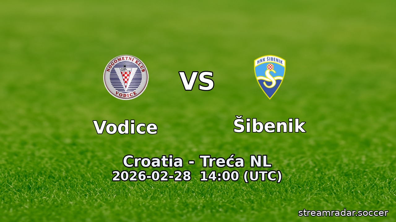 Vodice vs Šibenik