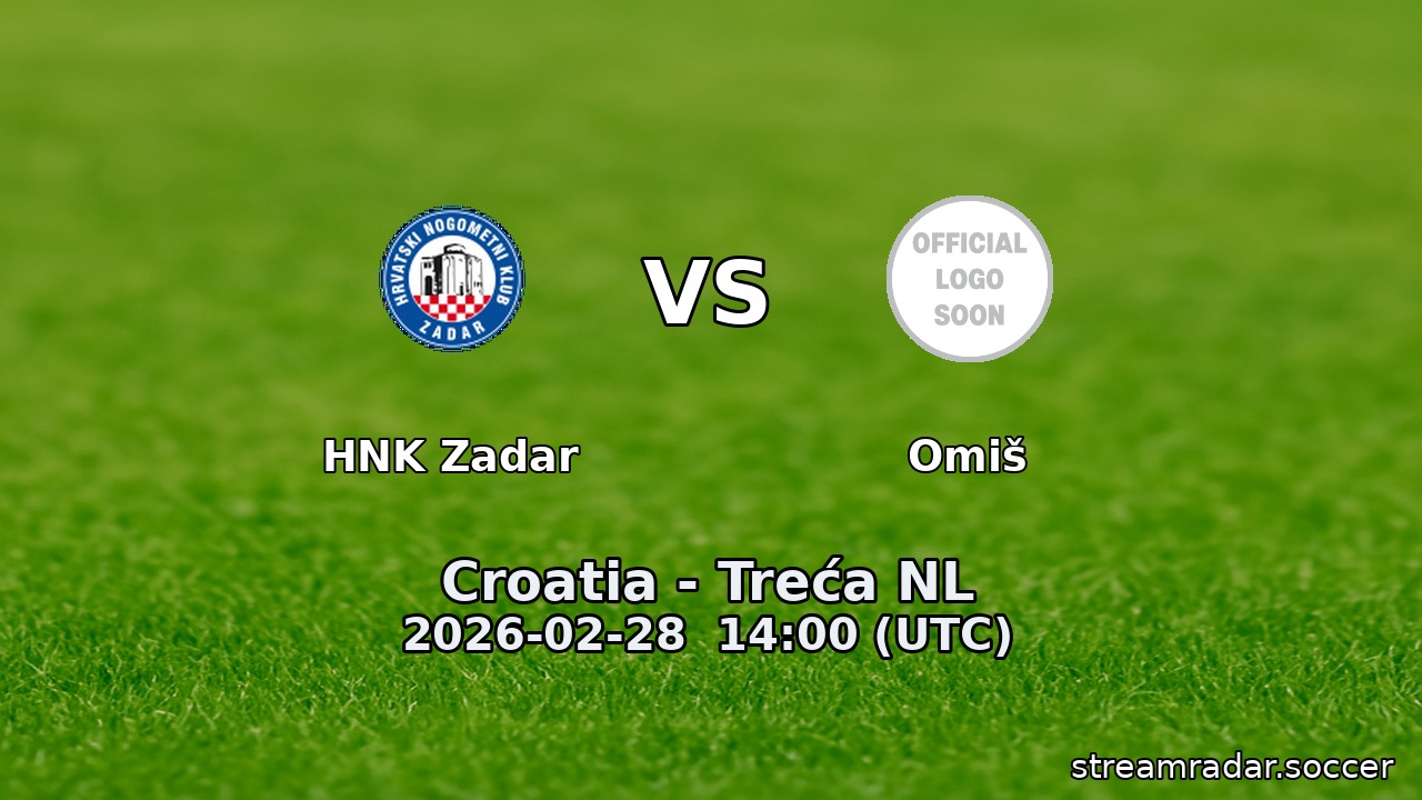 HNK Zadar vs Omiš