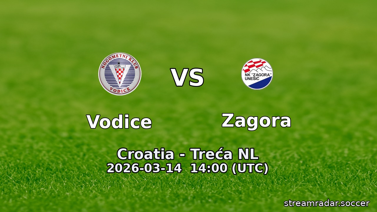 Vodice vs Zagora