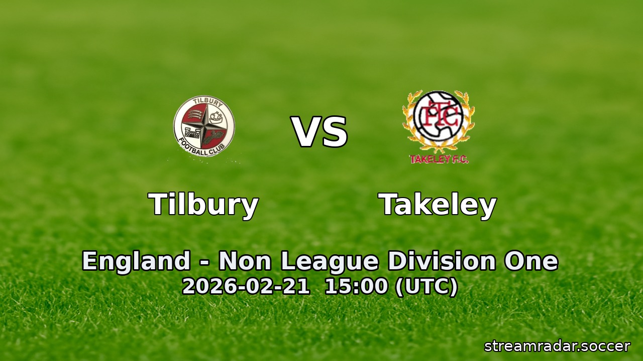 Tilbury vs Takeley