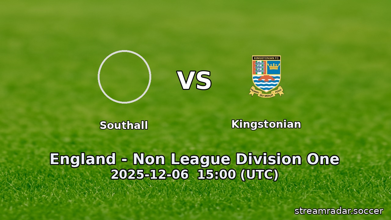 Southall vs Kingstonian