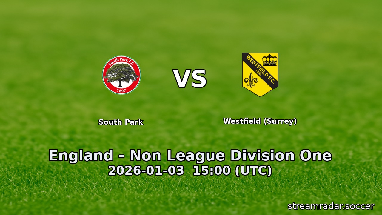 South Park vs Westfield (Surrey)