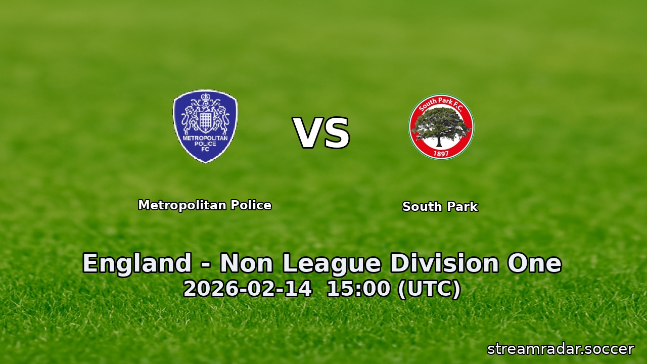 Metropolitan Police vs South Park