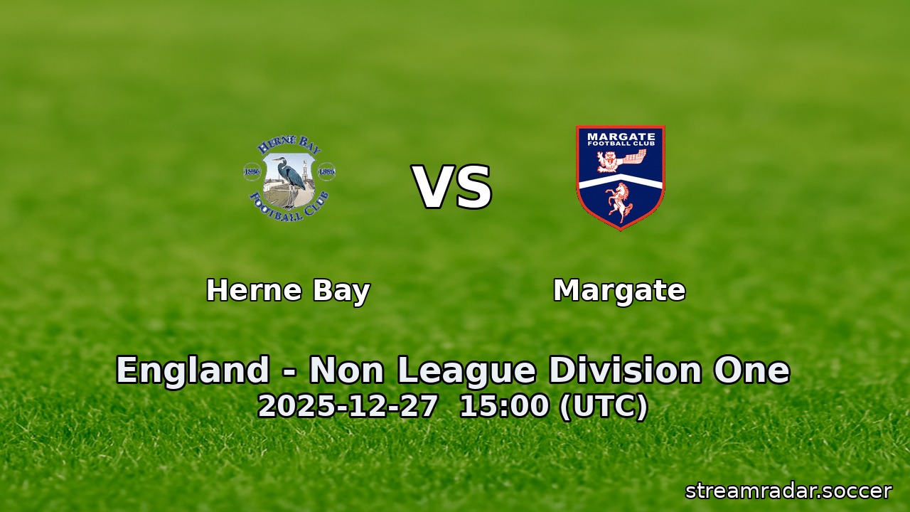 Herne Bay vs Margate