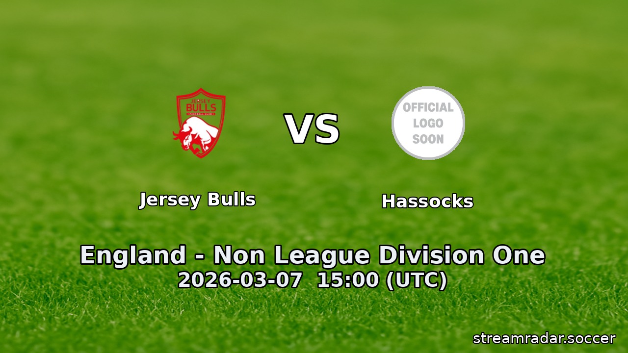 Jersey Bulls vs Hassocks