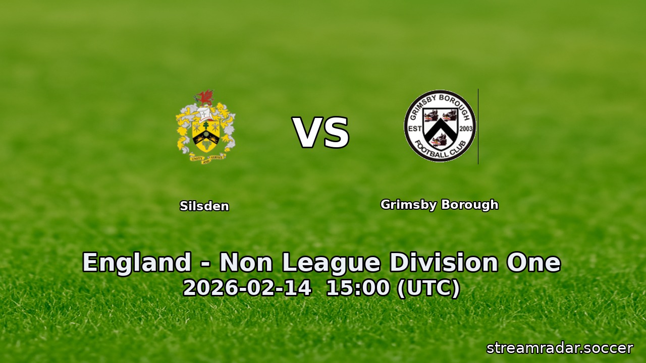 Silsden vs Grimsby Borough