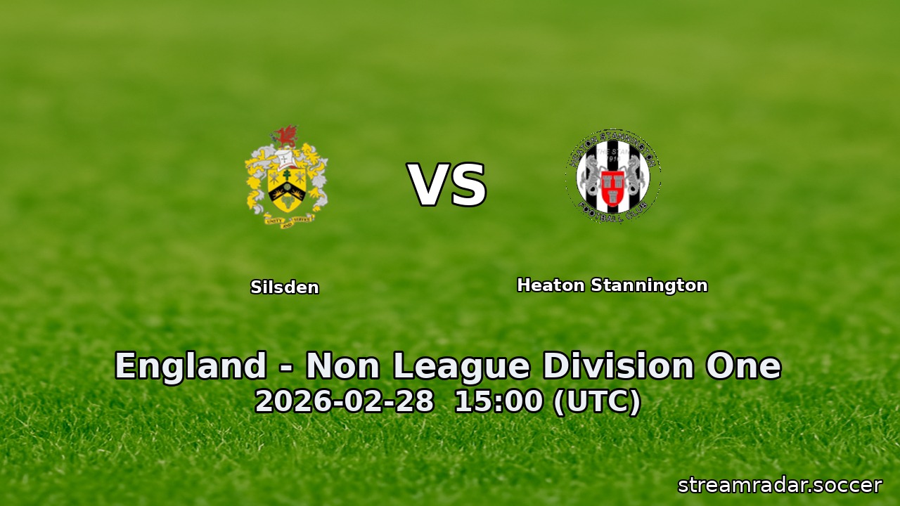 Silsden vs Heaton Stannington