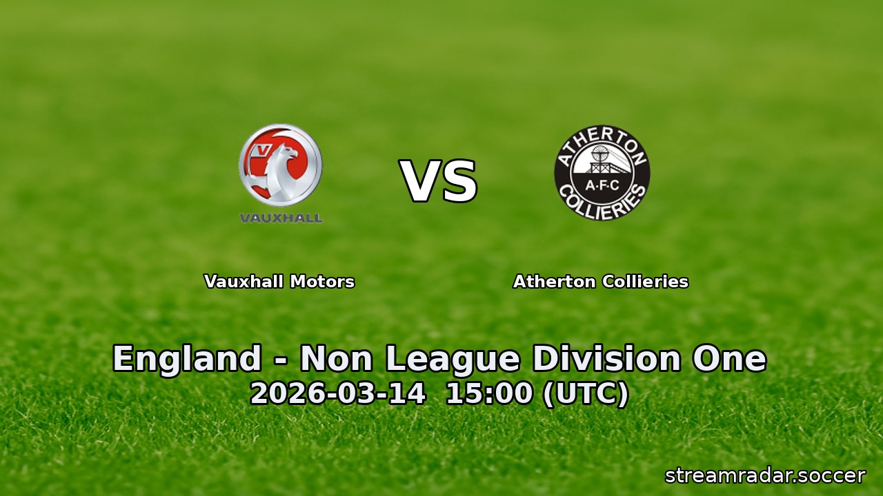 Vauxhall Motors vs Atherton Collieries