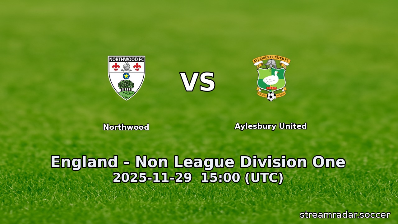 Northwood vs Aylesbury United