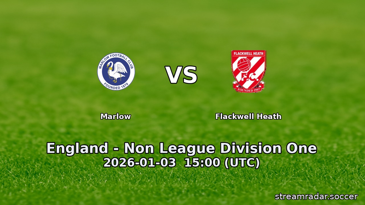 Marlow vs Flackwell Heath