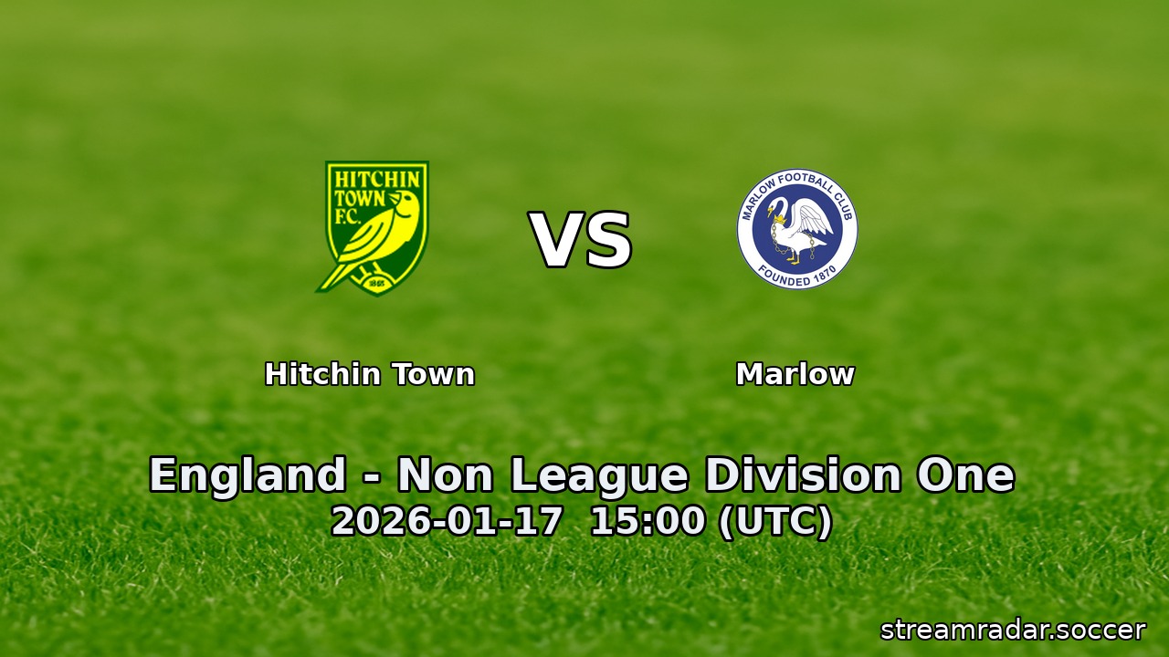 Hitchin Town vs Marlow