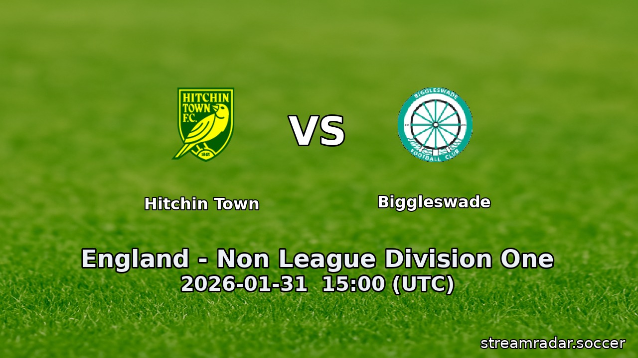 Hitchin Town vs Biggleswade