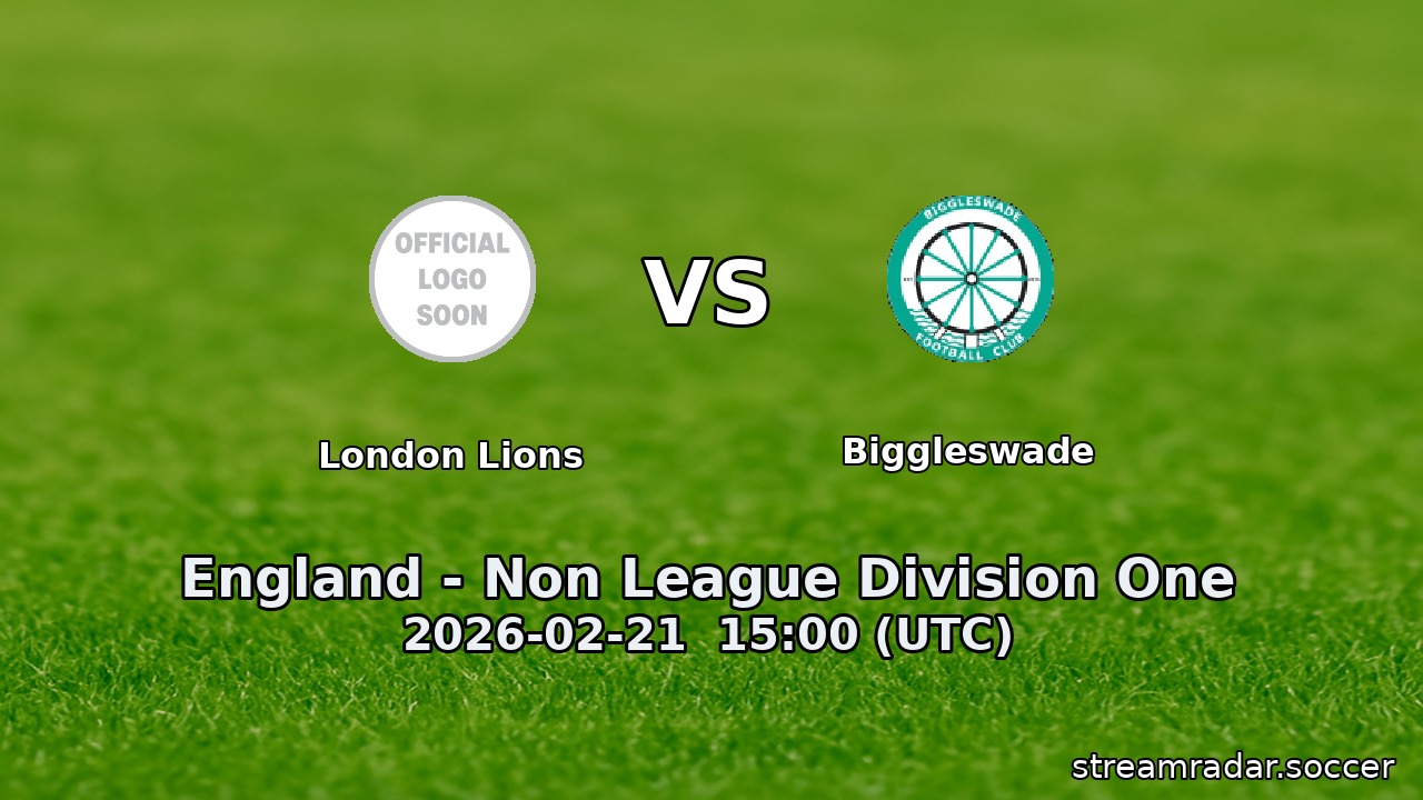 London Lions vs Biggleswade