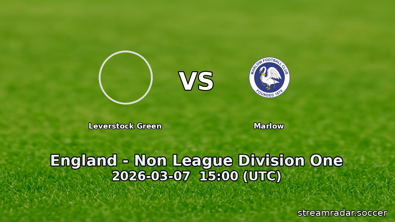 Leverstock Green vs Marlow