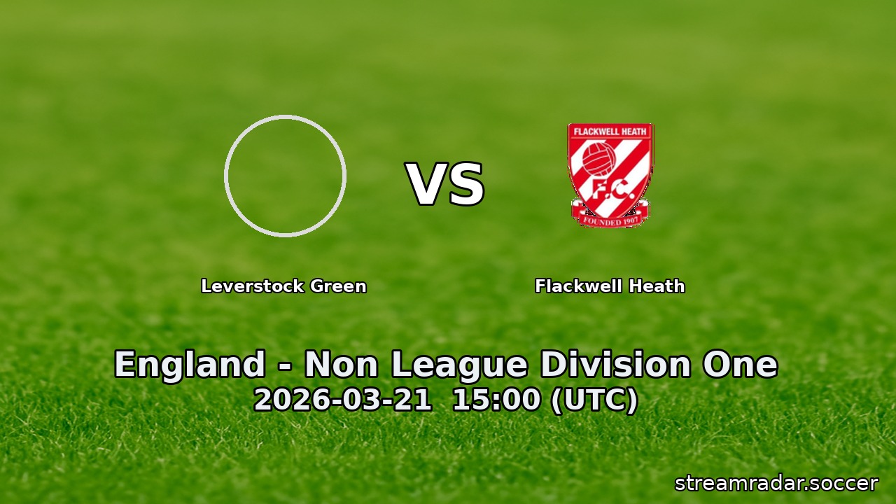 Leverstock Green vs Flackwell Heath