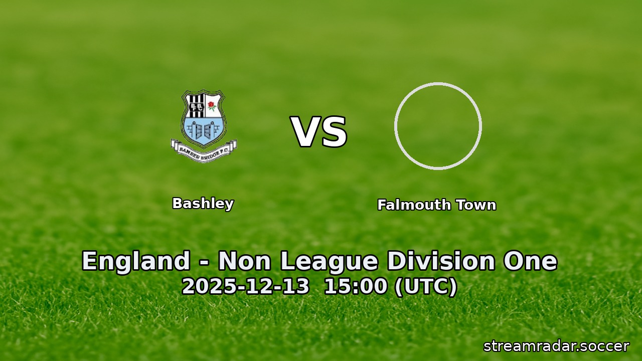 Bashley vs Falmouth Town