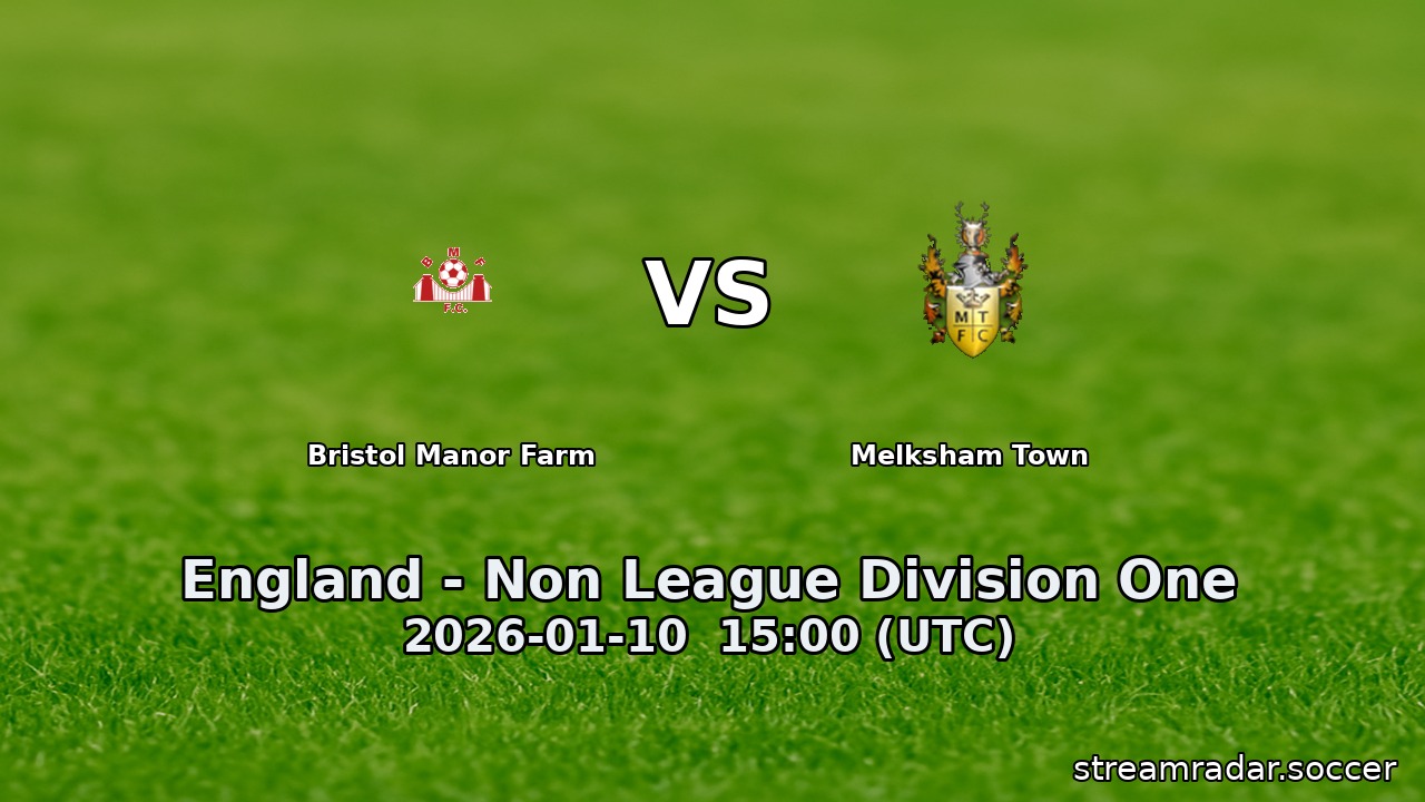 Bristol Manor Farm vs Melksham Town