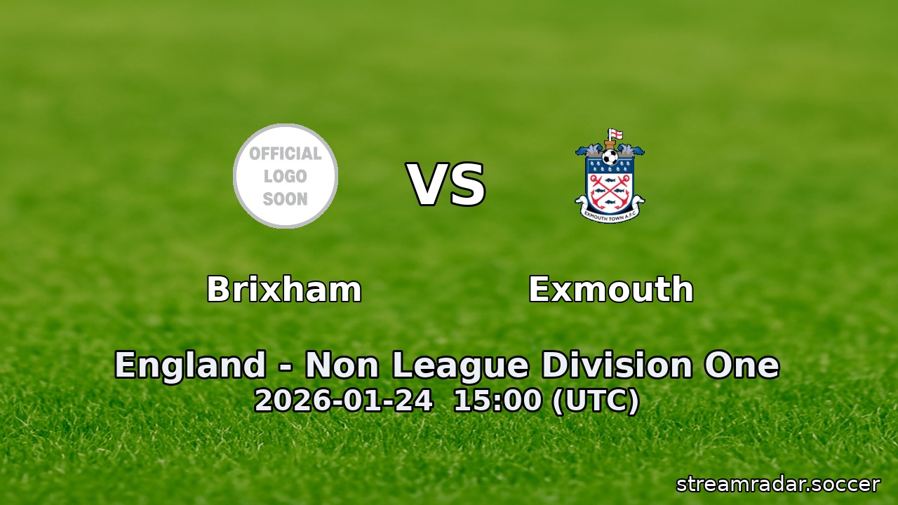 Brixham vs Exmouth