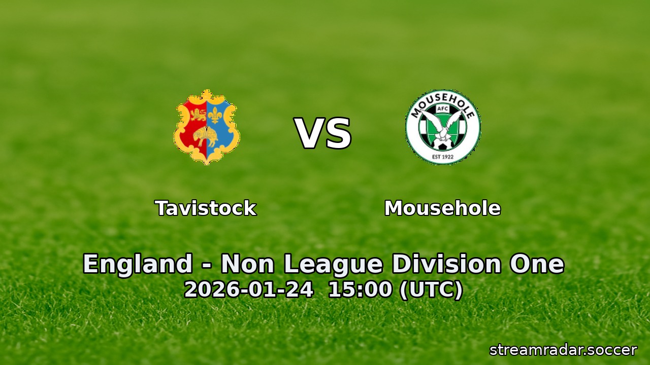 Tavistock vs Mousehole