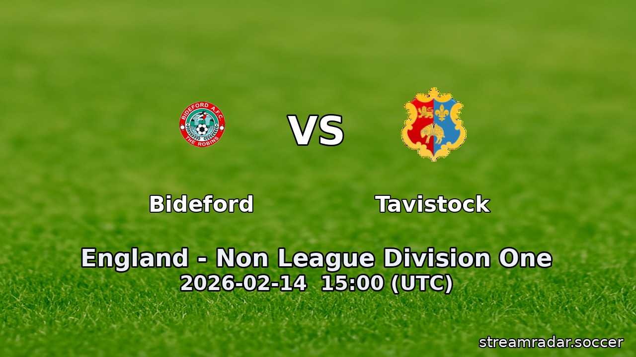 Bideford vs Tavistock