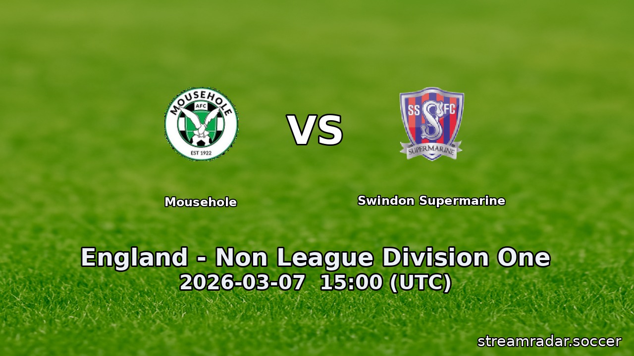 Mousehole vs Swindon Supermarine