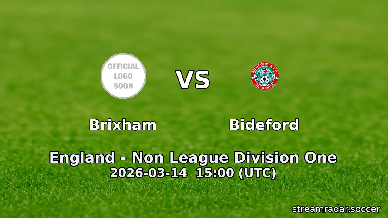 Brixham vs Bideford