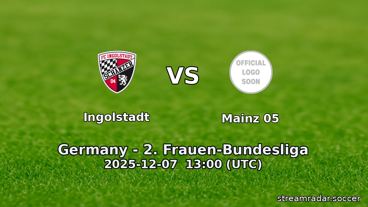 Ingolstadt vs Mainz 05