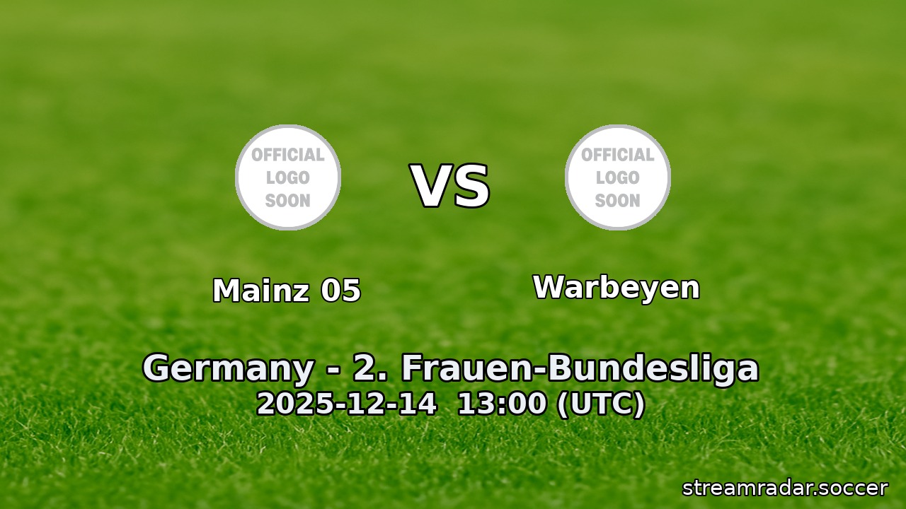 Mainz 05 vs Warbeyen