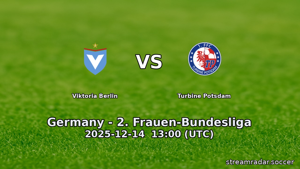 Viktoria Berlin vs Turbine Potsdam