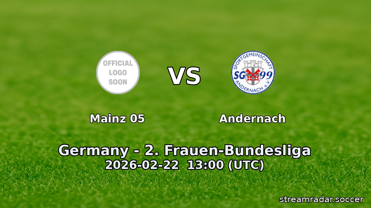 Mainz 05 vs Andernach