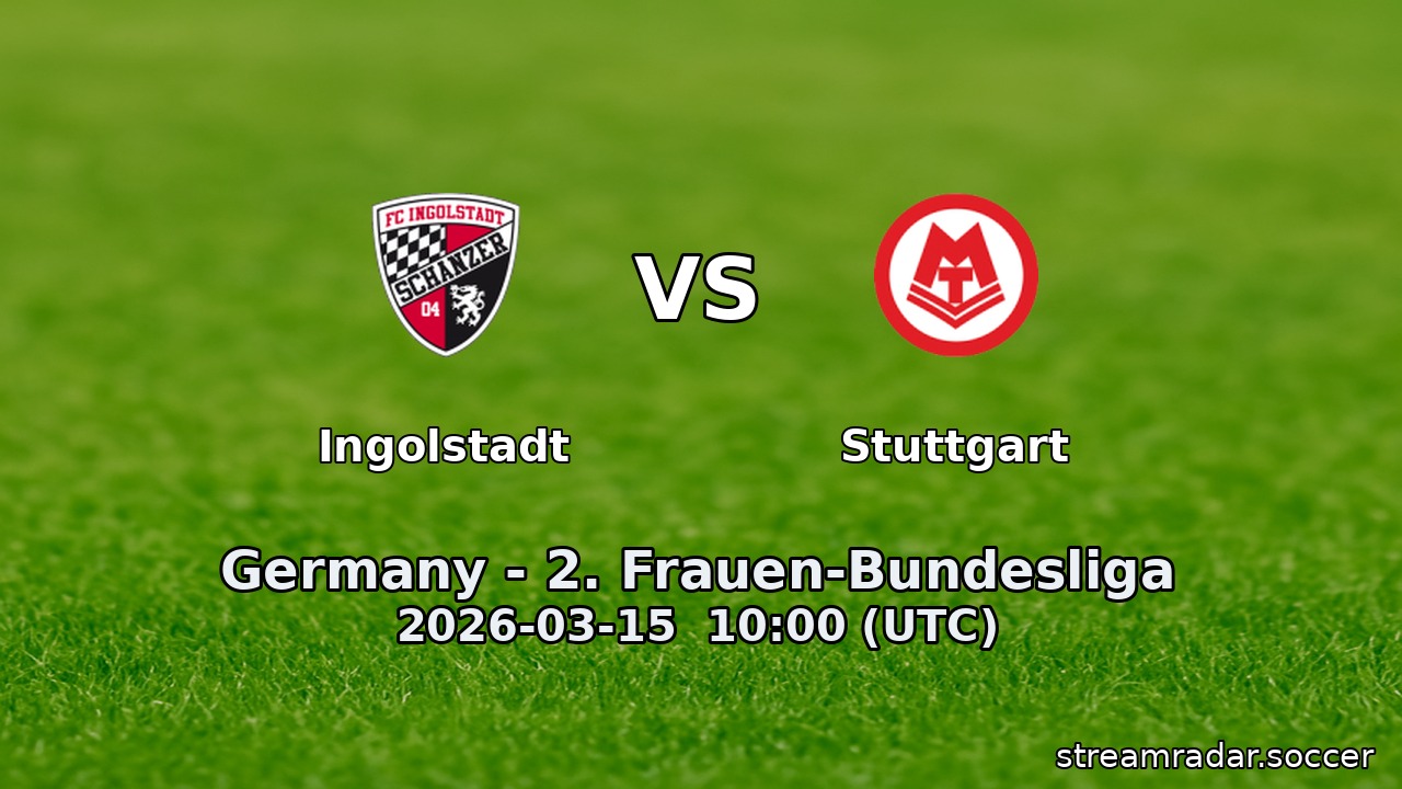 Ingolstadt vs Stuttgart