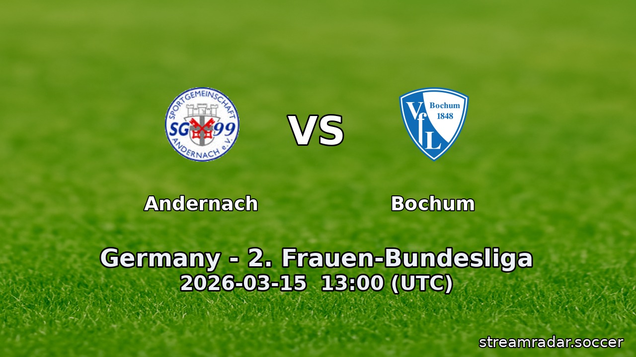 Andernach vs Bochum