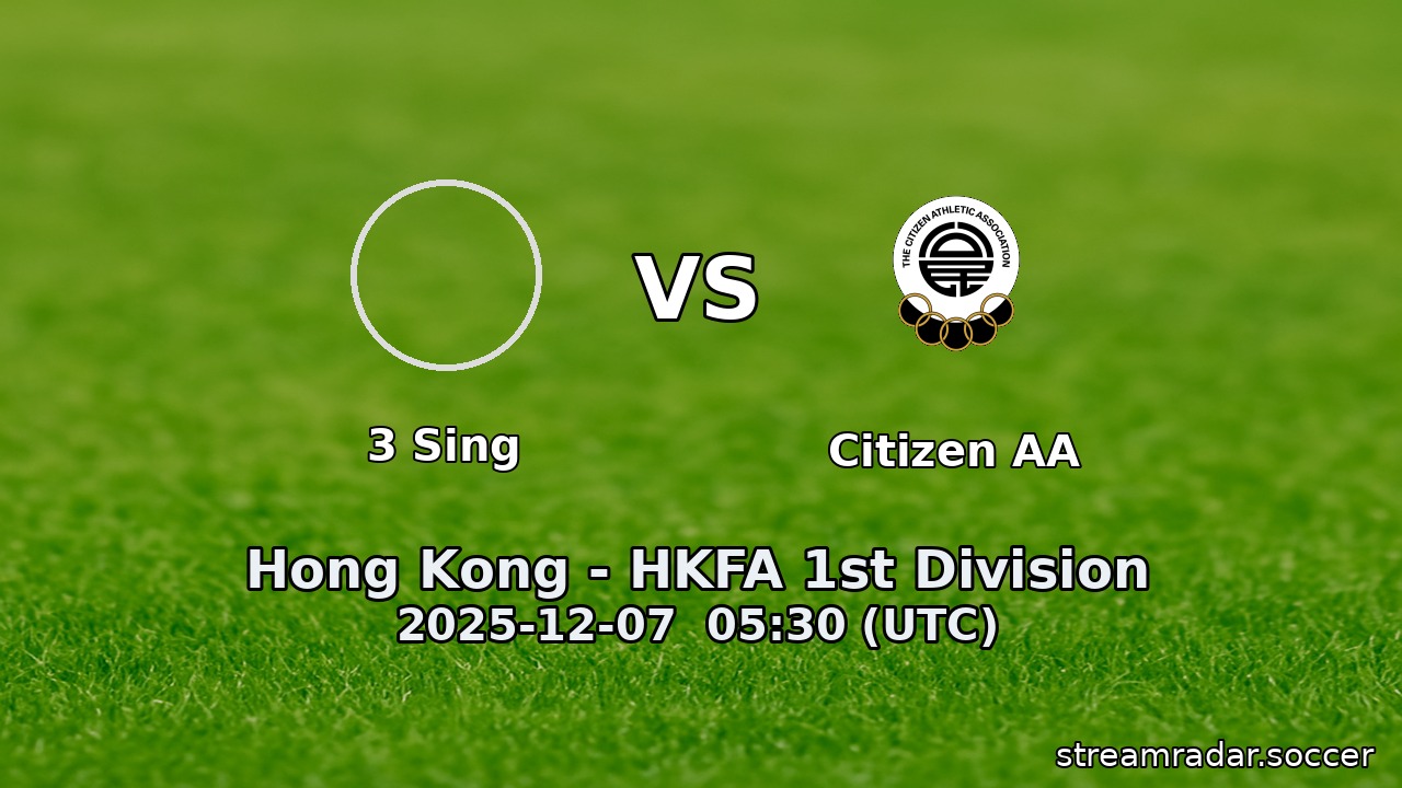 3 Sing vs Citizen AA