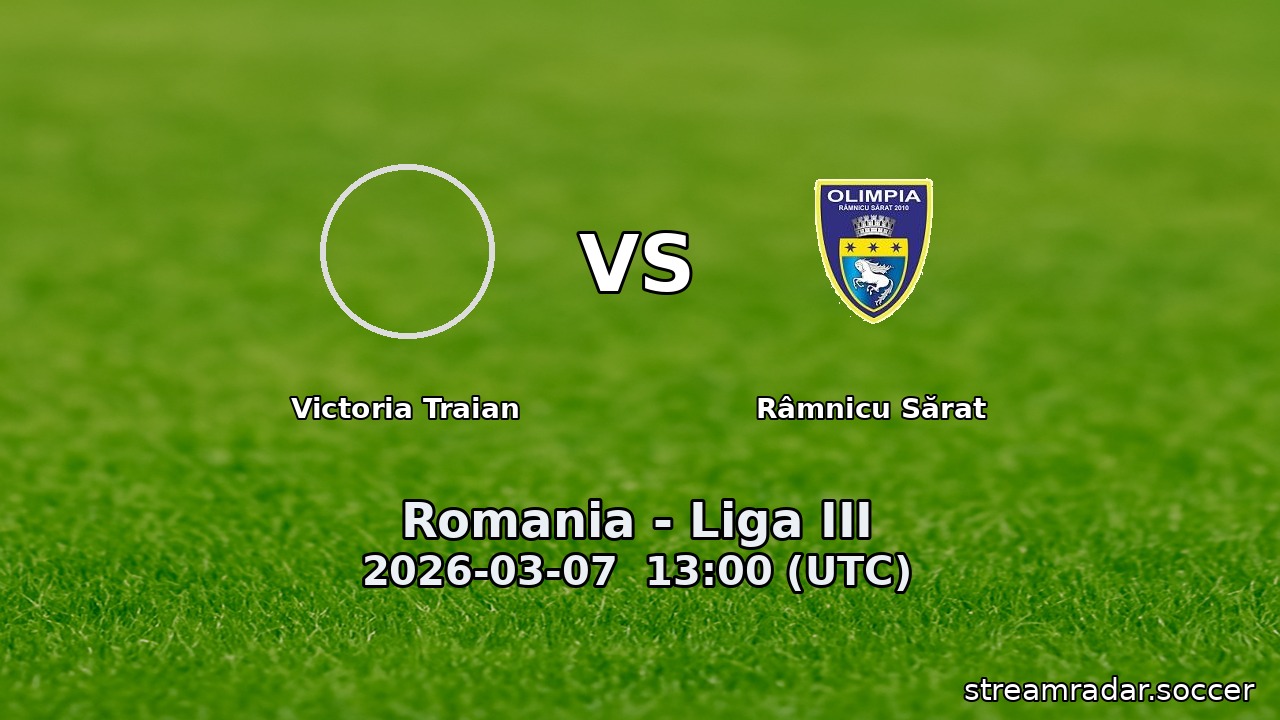 Victoria Traian vs Râmnicu Sărat
