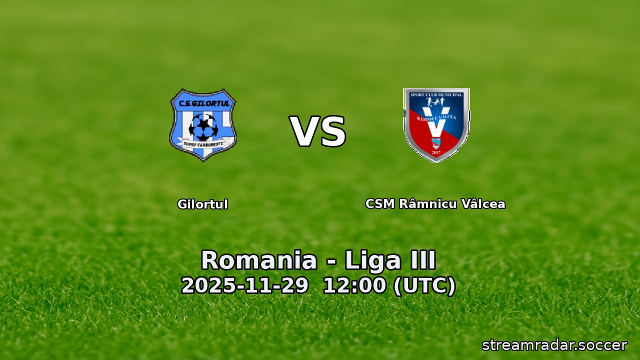 Gilortul vs CSM Râmnicu Vâlcea