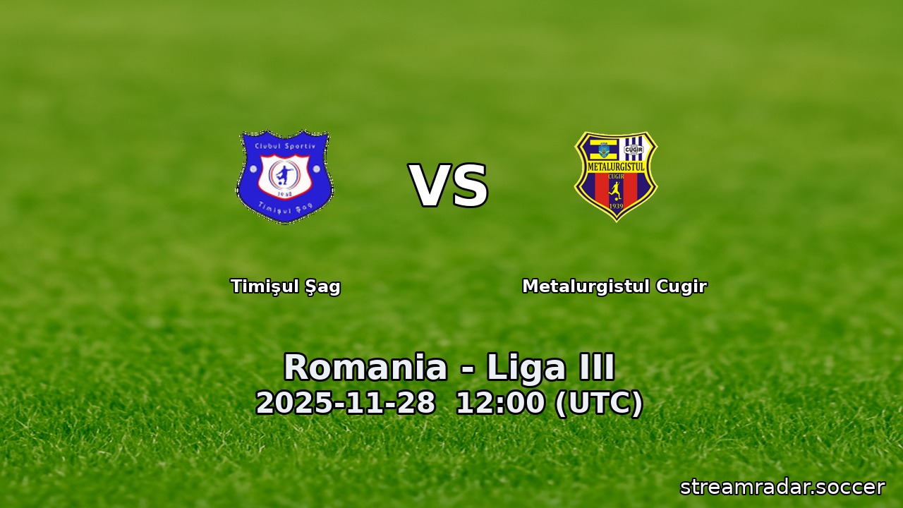Timişul Şag vs Metalurgistul Cugir